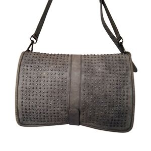 Platania Genuine Learher Purse Gray